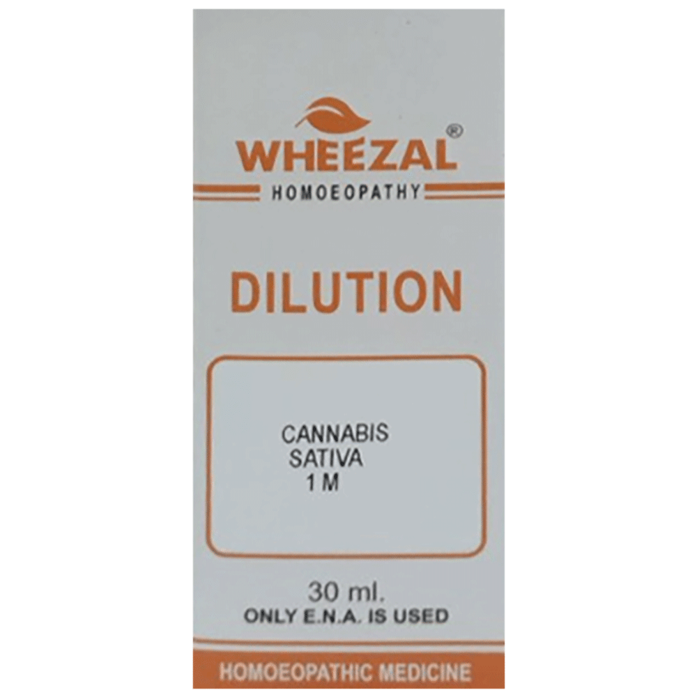 Wheezal Cannabis Sativa Dilution 1M Wheezal Cannabis Sativa Dilution 1M