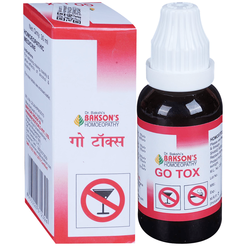 Bakson's Homeopathy Go Tox Drop Bakson's Homeopathy Go Tox Drop