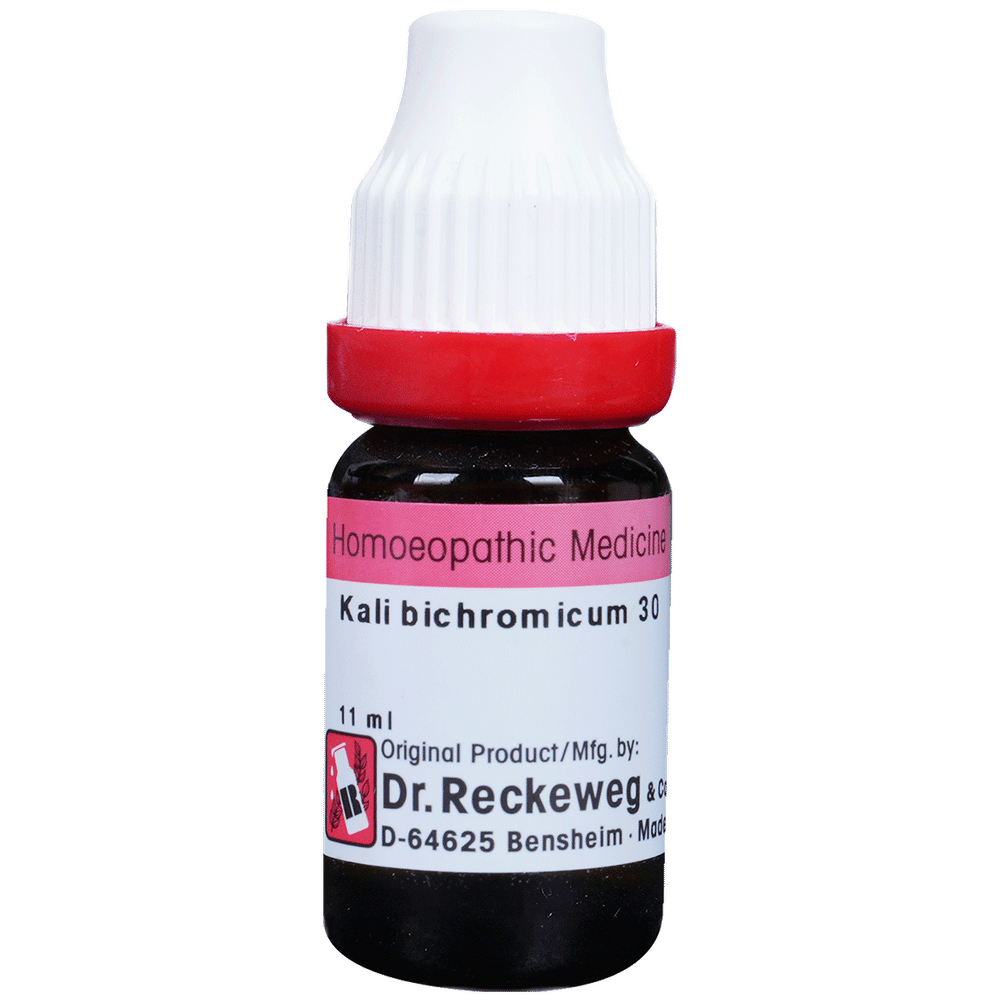 Dr. Reckeweg Kali Bichrom Dilution 30 CH Dr. Reckeweg Kali Bichrom Dilution 30 CH