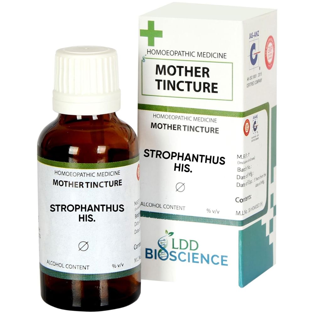 LDD Bioscience Strophanthus His. Mother Tincture Q LDD Bioscience Strophanthus His. Mother Tincture Q