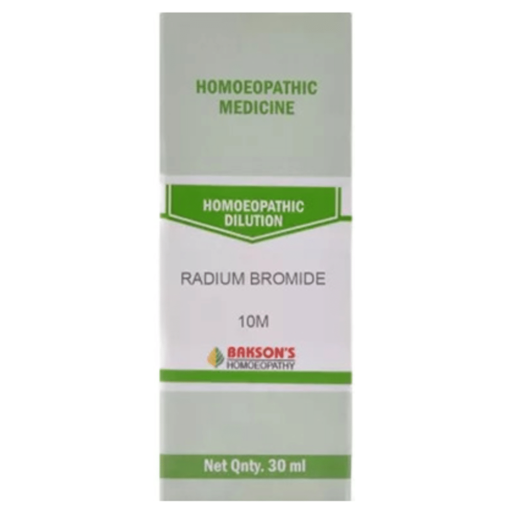 Bakson's Homeopathy Radium Bromide Dilution 10M Bakson's Homeopathy Radium Bromide Dilution 10M