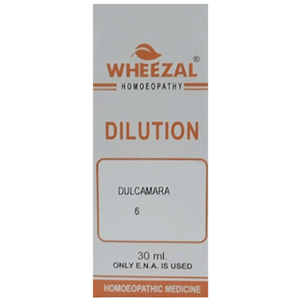 Wheezal Dulcamara Dilution 6 Wheezal Dulcamara Dilution 6