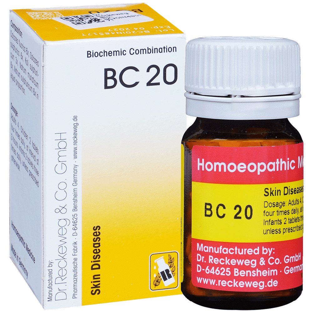 Dr. Reckeweg Bio-Combination 20 (BC 20) Tablet Dr. Reckeweg Bio-Combination 20 (BC 20) Tablet