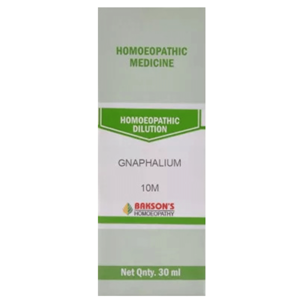 Bakson's Homeopathy Gnaphalium Dilution 10M