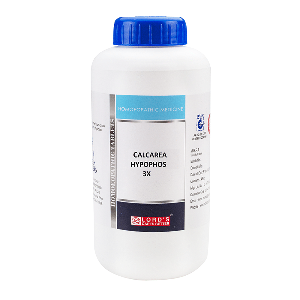 Lord's Calcarea Hypophos Trituration Tablet 3X Lord's Calcarea Hypophos Trituration Tablet 3X