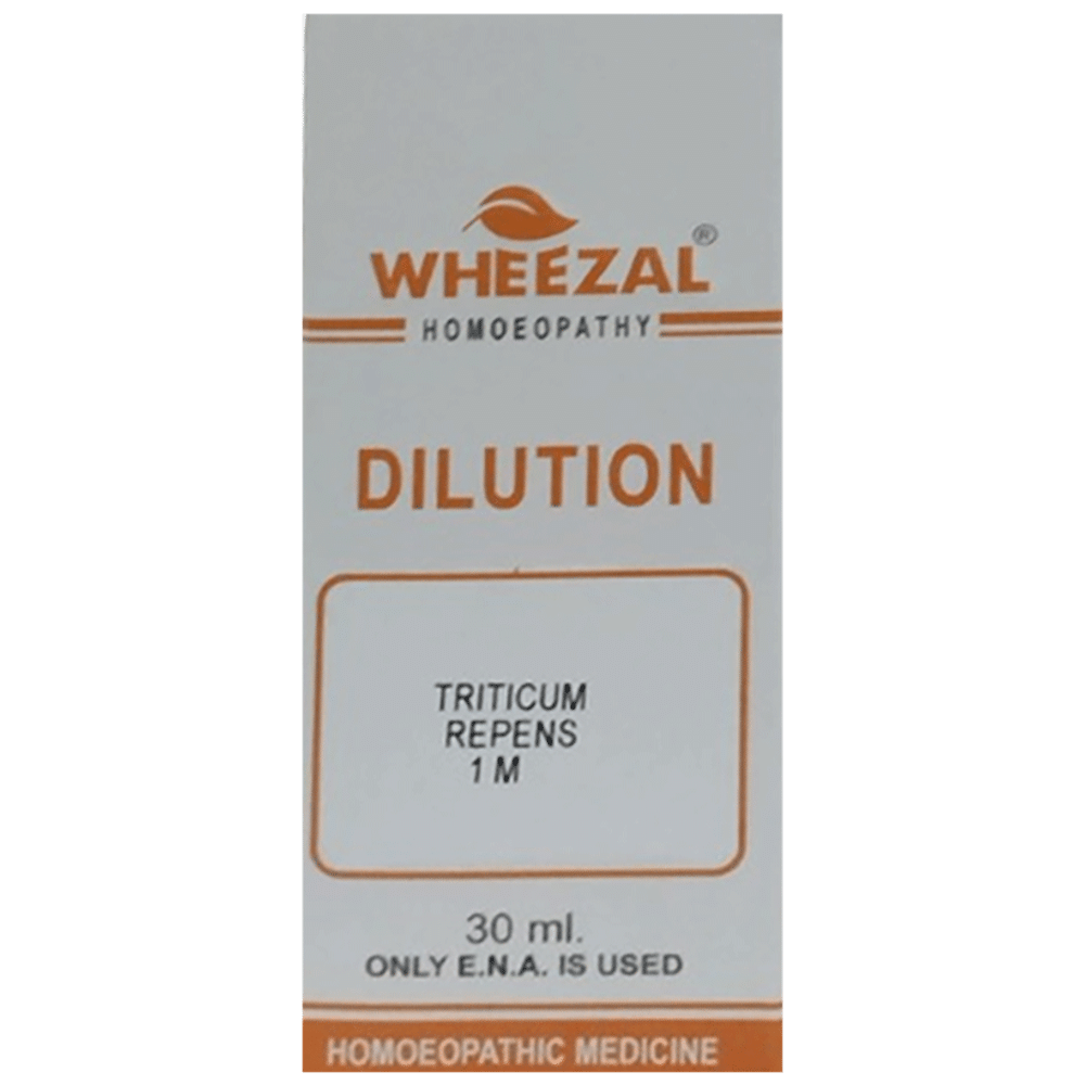Wheezal Dilution Triticum Repens 1M Wheezal Dilution Triticum Repens 1M