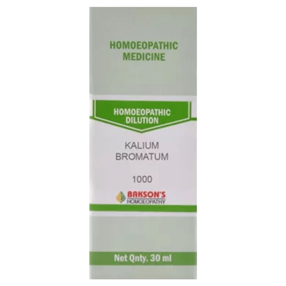 Bakson's Homeopathy Kalium Bromatum Dilution 200 Bakson's Homeopathy Kalium Bromatum Dilution 200