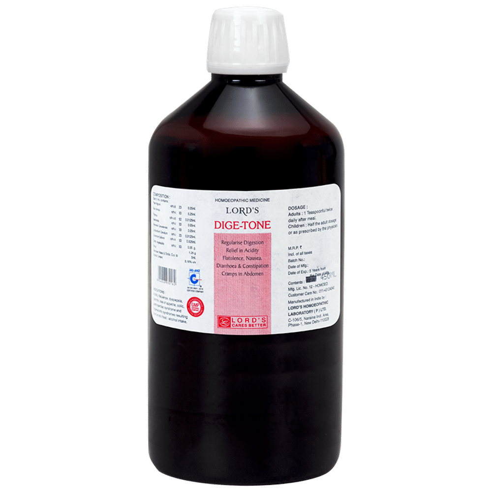Lord's Dige-Tone Syrup Lord's Dige-Tone Syrup