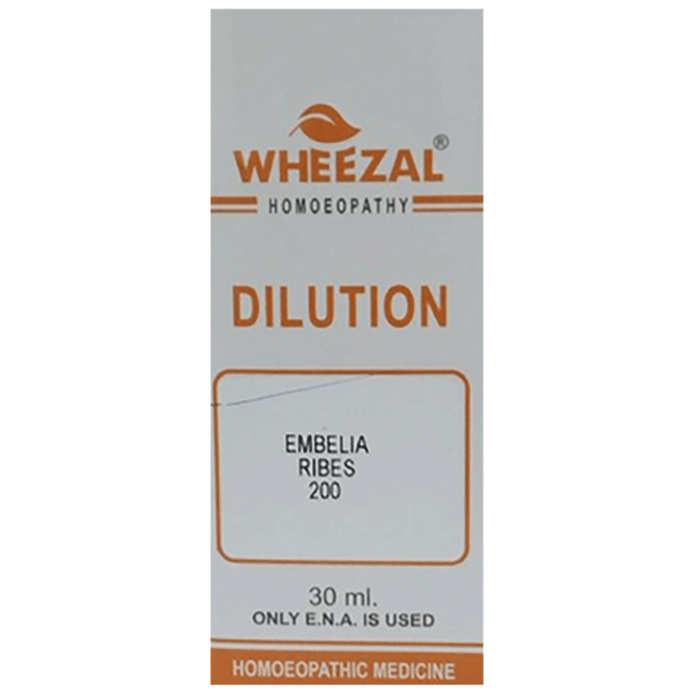 Wheezal Embelia Ribes Dilution 200 Wheezal Embelia Ribes Dilution 200