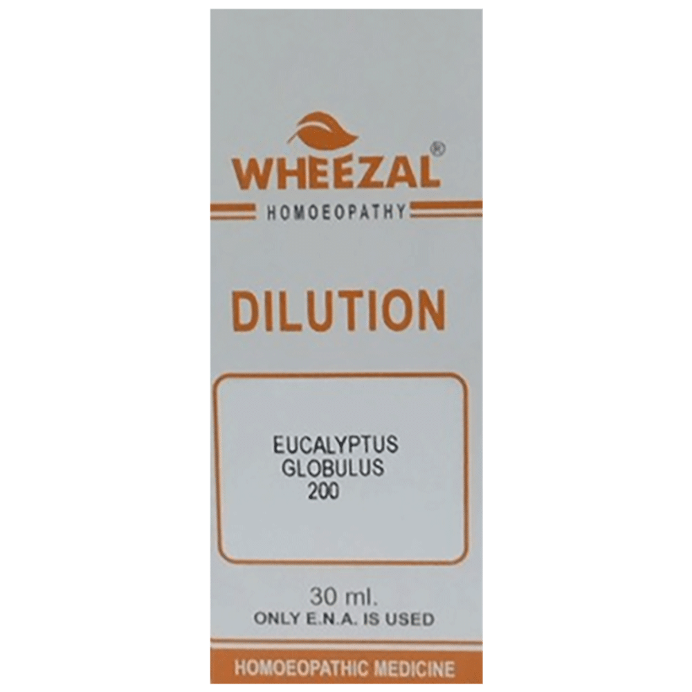 Wheezal Eucalyptus Globulus Dilution 200 Wheezal Eucalyptus Globulus Dilution 200