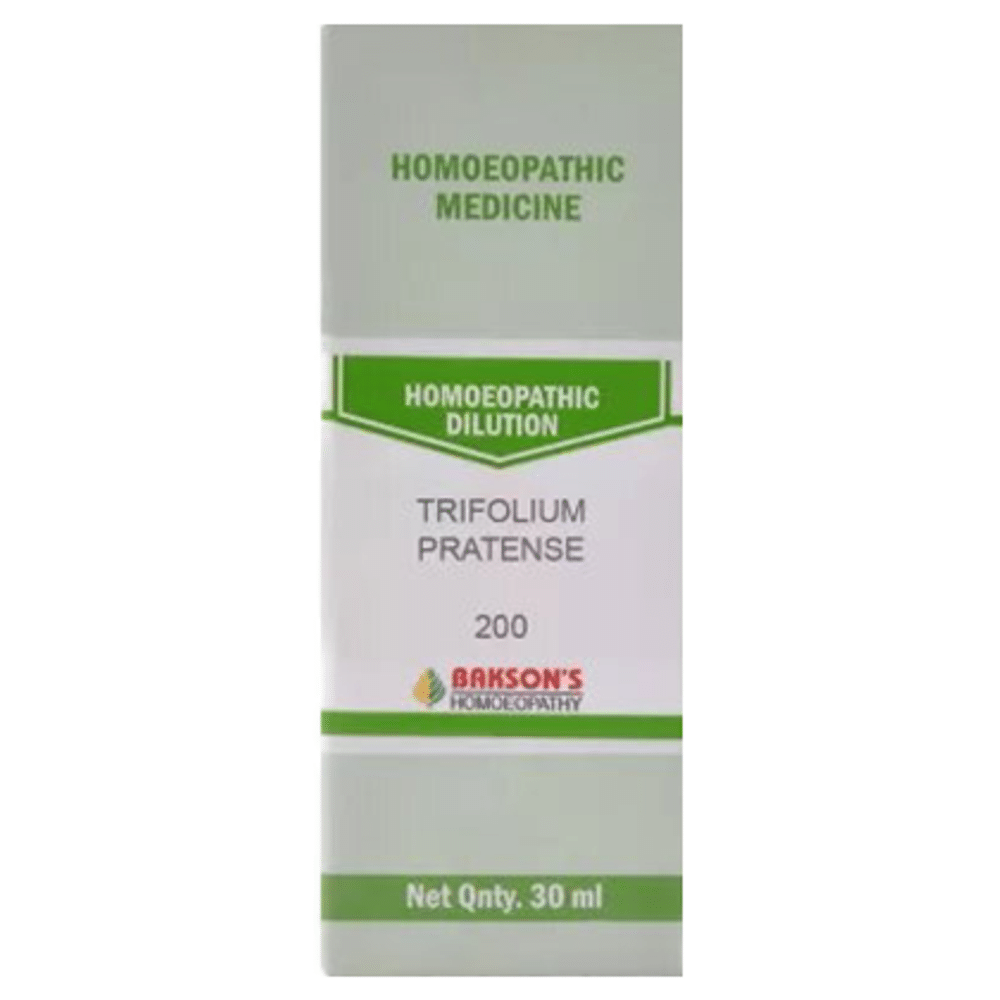 Bakson's Homeopathy Trifolium Pratense Dilution 200 Bakson's Homeopathy Trifolium Pratense Dilution 200