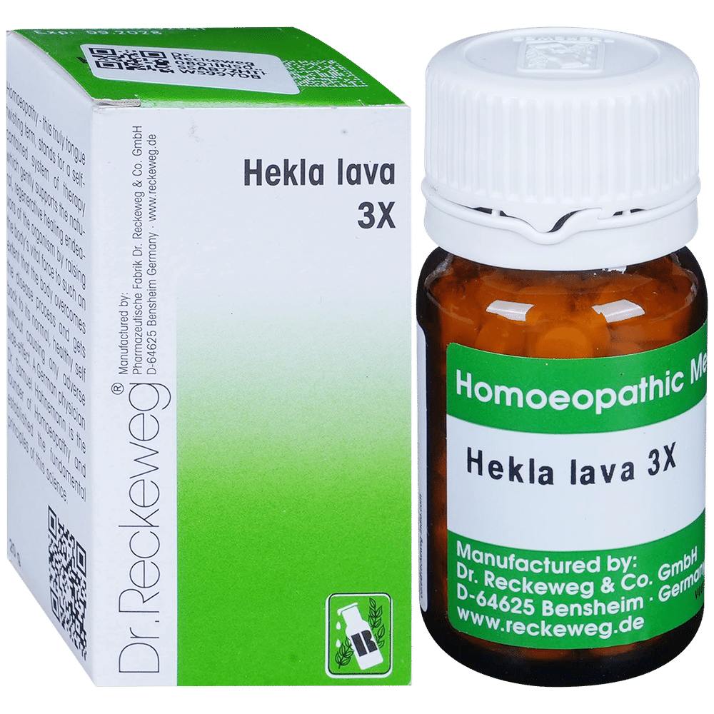 Dr. Reckeweg Hekla Lava Trituration Tablet 3X