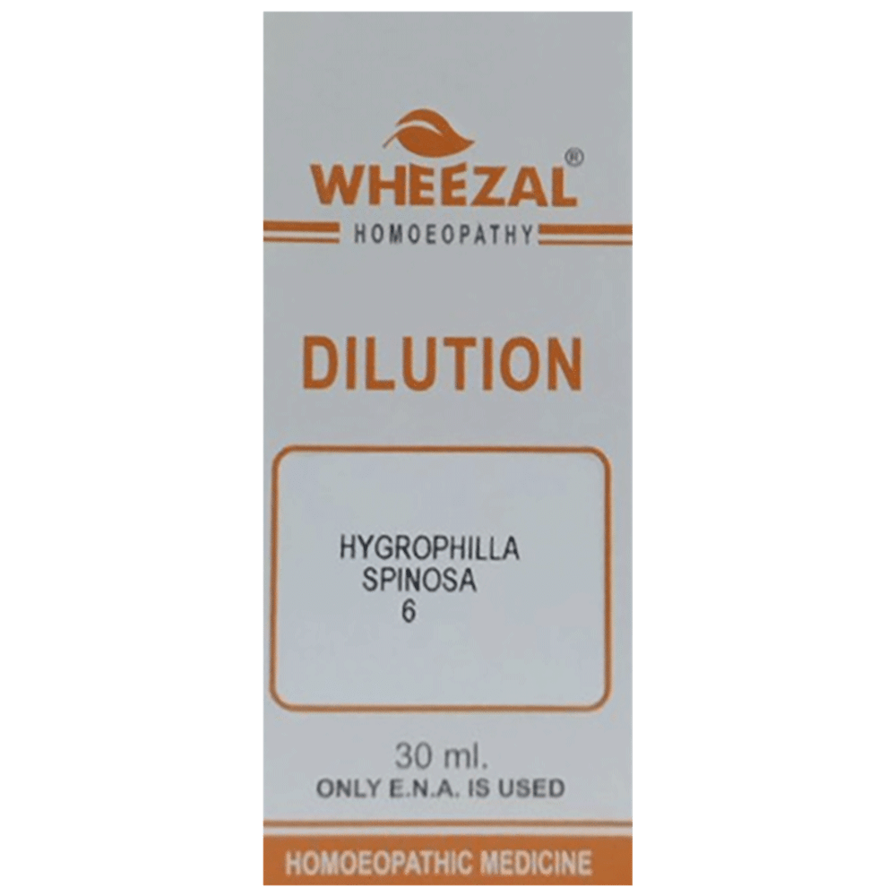 Wheezal Hygrophilla Spin Dilution 6 Wheezal Hygrophilla Spin Dilution 6