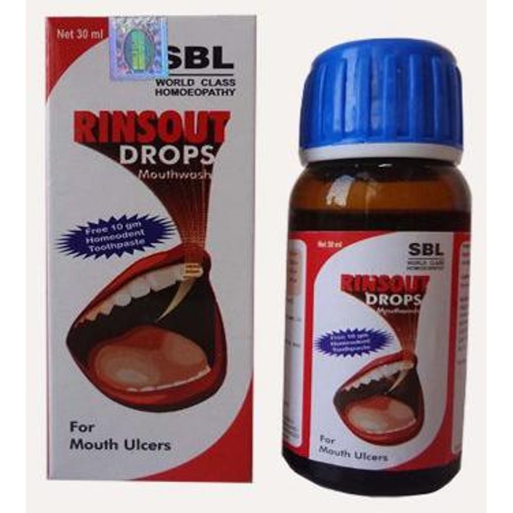 SBL Rinsout Drop Mouthwash SBL Rinsout Drop Mouthwash