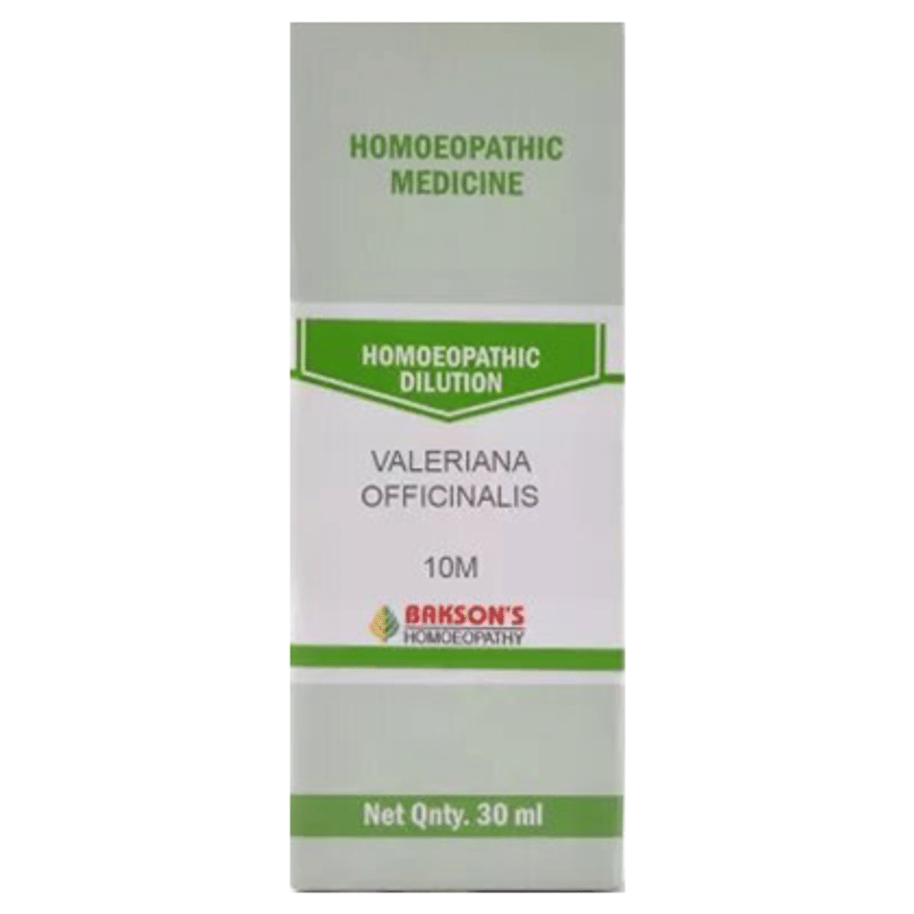 Bakson's Homeopathy Valeriana Officinalis Dilution 10M Bakson's Homeopathy Valeriana Officinalis Dilution 10M