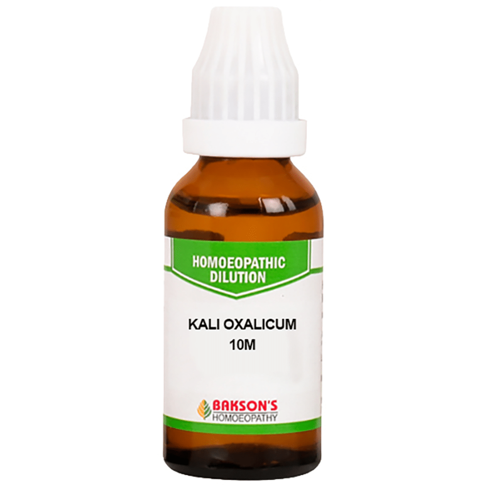 Bakson's Homeopathy Kali Oxalicum Dilution 10M Bakson's Homeopathy Kali Oxalicum Dilution 10M