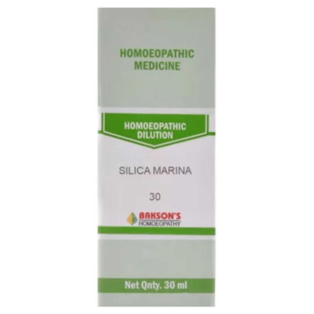 Bakson's Homeopathy Silica Marina Dilution 30 Bakson's Homeopathy Silica Marina Dilution 30