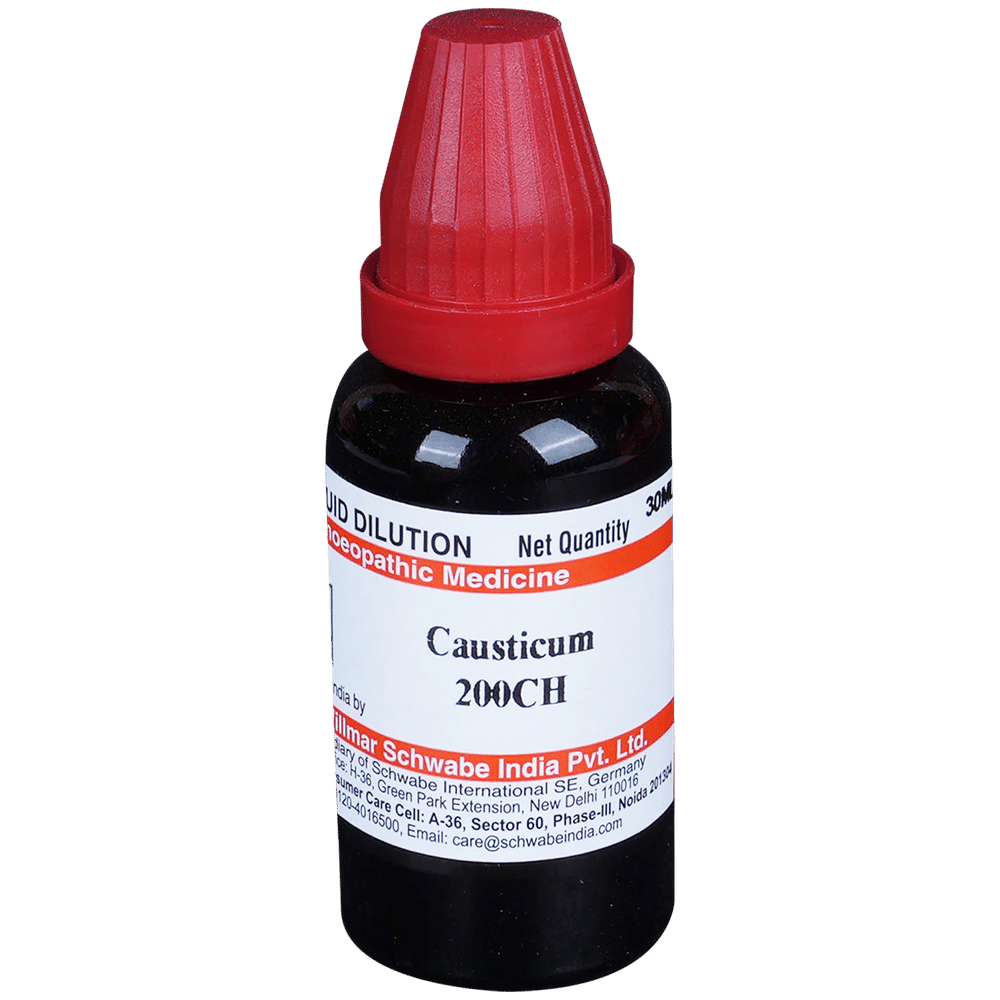 Dr Willmar Schwabe India Causticum Dilution 200 CH Dr Willmar Schwabe India Causticum Dilution 200 CH