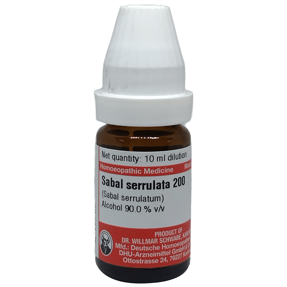Dr Willmar Schwabe Germany Sabal Serrulata Dilution 200 Dr Willmar Schwabe Germany Sabal Serrulata Dilution 200
