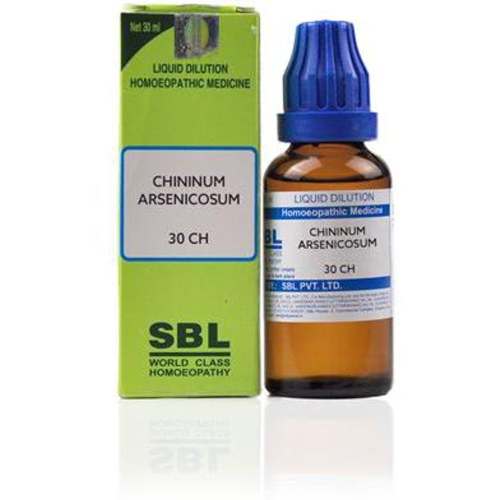 SBL Chininum Arsenicosum Dilution 30 CH
