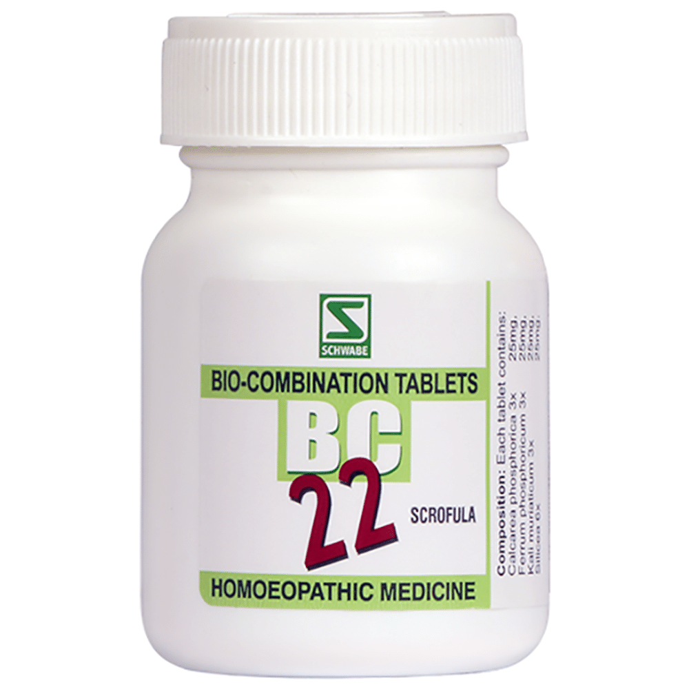 Dr Willmar Schwabe India Bio-Combination 22 (BC 22) Tablet Dr Willmar Schwabe India Bio-Combination 22 (BC 22) Tablet