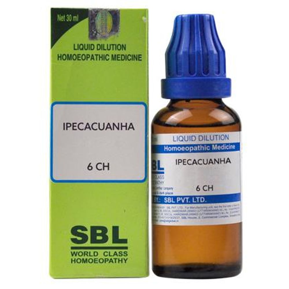 SBL Ipecacuanha Dilution 6 CH SBL Ipecacuanha Dilution 6 CH