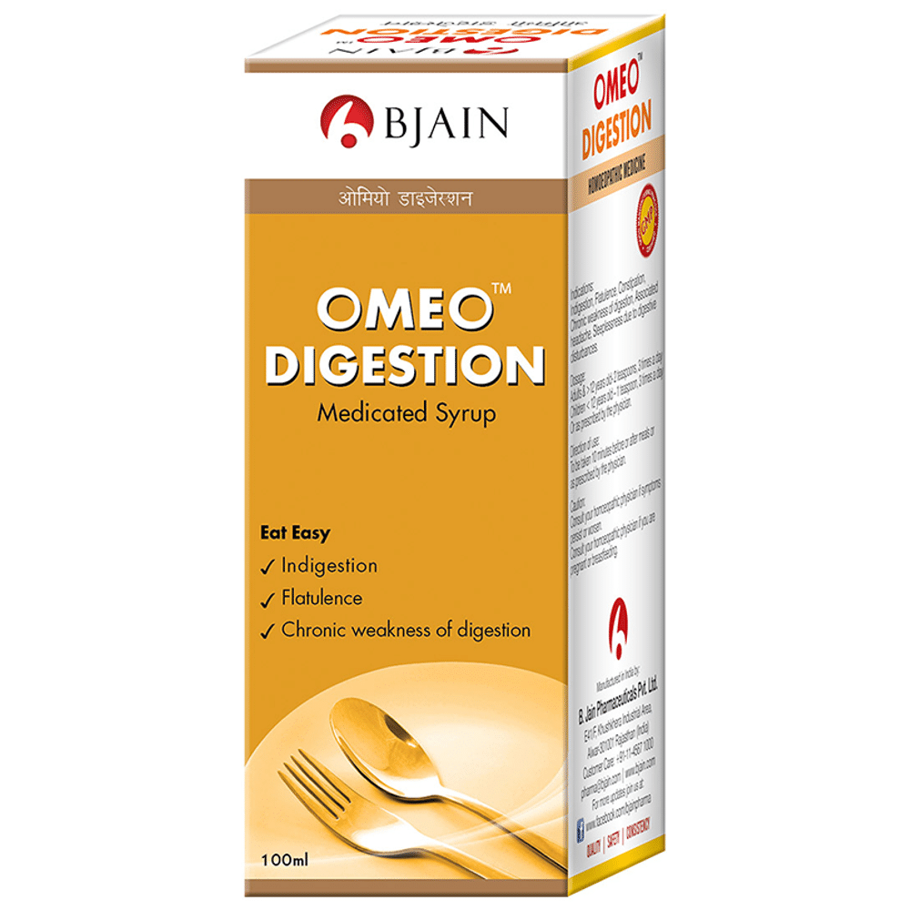 Bjain Omeo Digestion Medicated Syrup Bjain Omeo Digestion Medicated Syrup