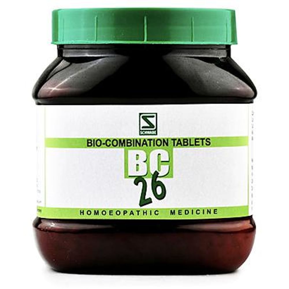Dr Willmar Schwabe India Bio-Combination 26 (BC 26) Tablet Dr Willmar Schwabe India Bio-Combination 26 (BC 26) Tablet