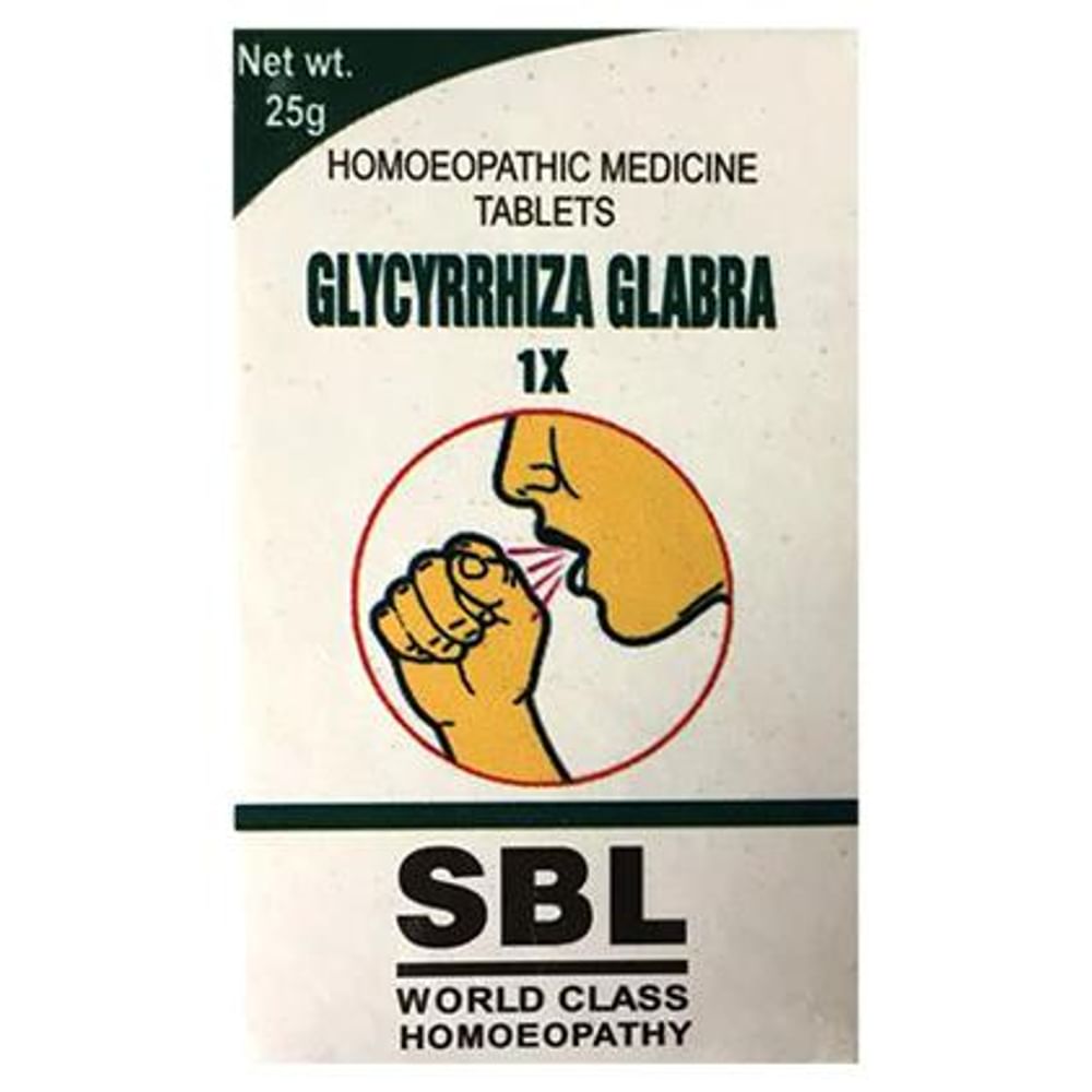 SBL Glycyrrhiza Glabra Tablet 1X SBL Glycyrrhiza Glabra Tablet 1X