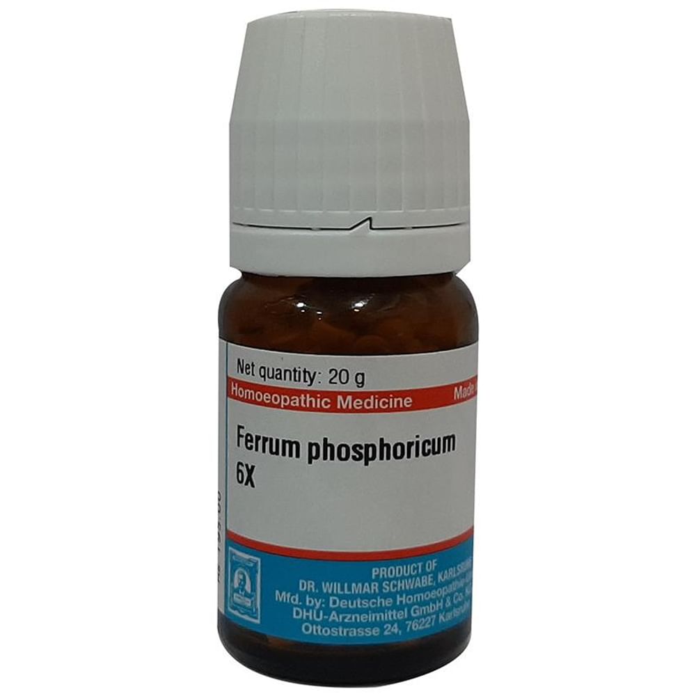 Dr Willmar Schwabe Germany Ferrum Phosphoricum Tablet 6X Dr Willmar Schwabe Germany Ferrum Phosphoricum Tablet 6X