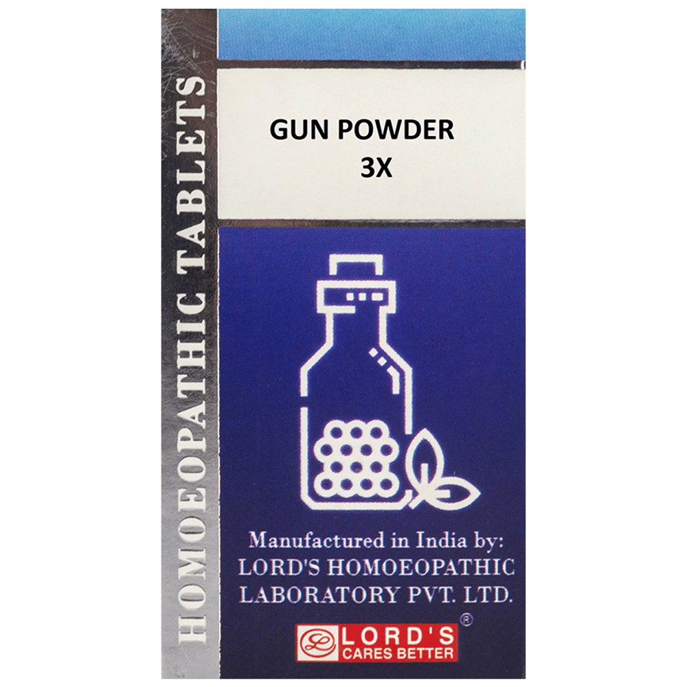 Lord's Gun Powder Trituration Tablet 3X