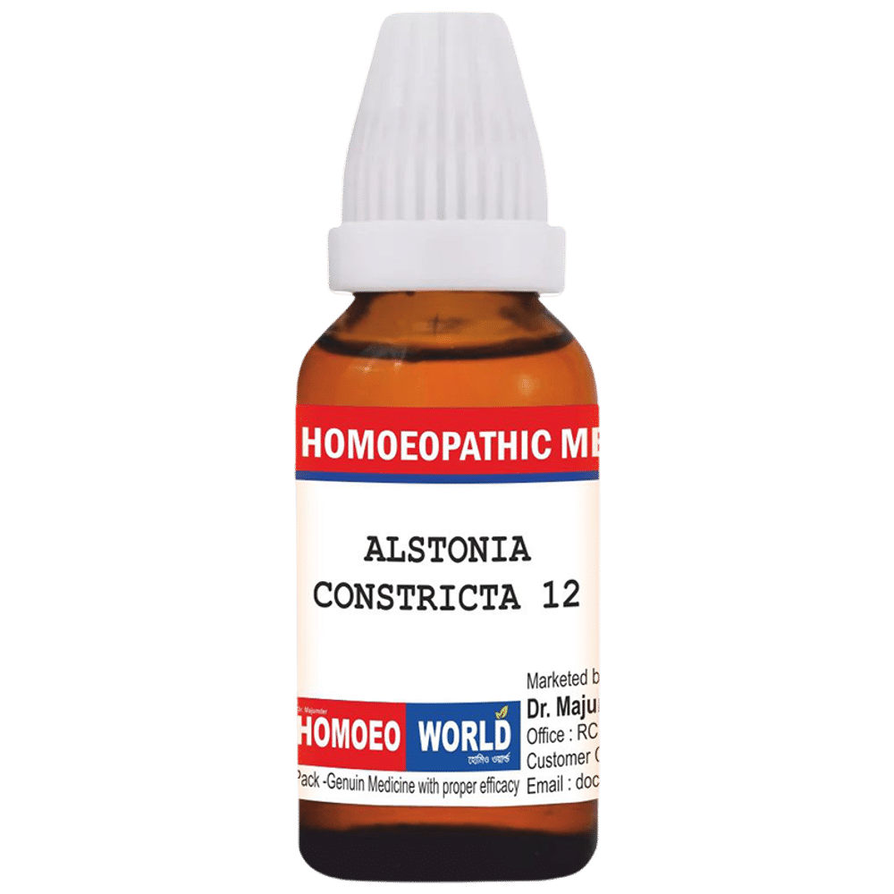 Dr. Majumder Homeo World Alstonia Constricta Dilution (30ml Each) 12 Dr. Majumder Homeo World Alstonia Constricta Dilution (30ml Each) 12