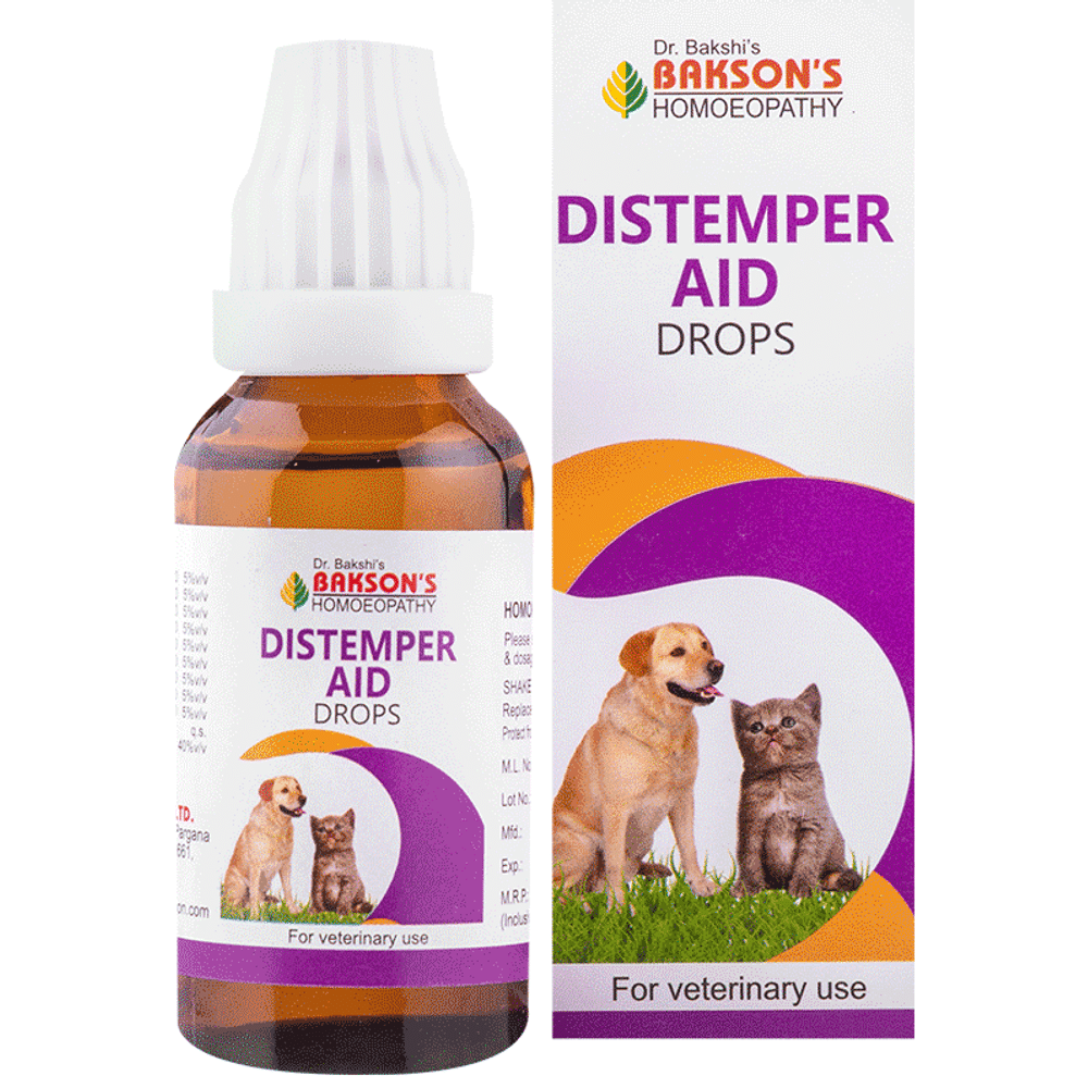 Bakson's Homeopathy Distemper Aid Drop Bakson's Homeopathy Distemper Aid Drop