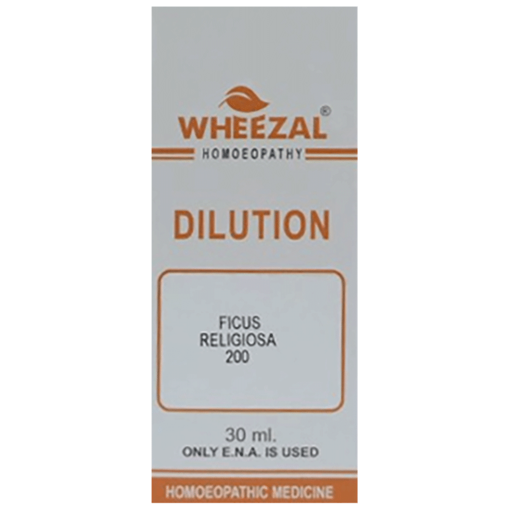 Wheezal Ficus Religeosa Dilution 200 Wheezal Ficus Religeosa Dilution 200