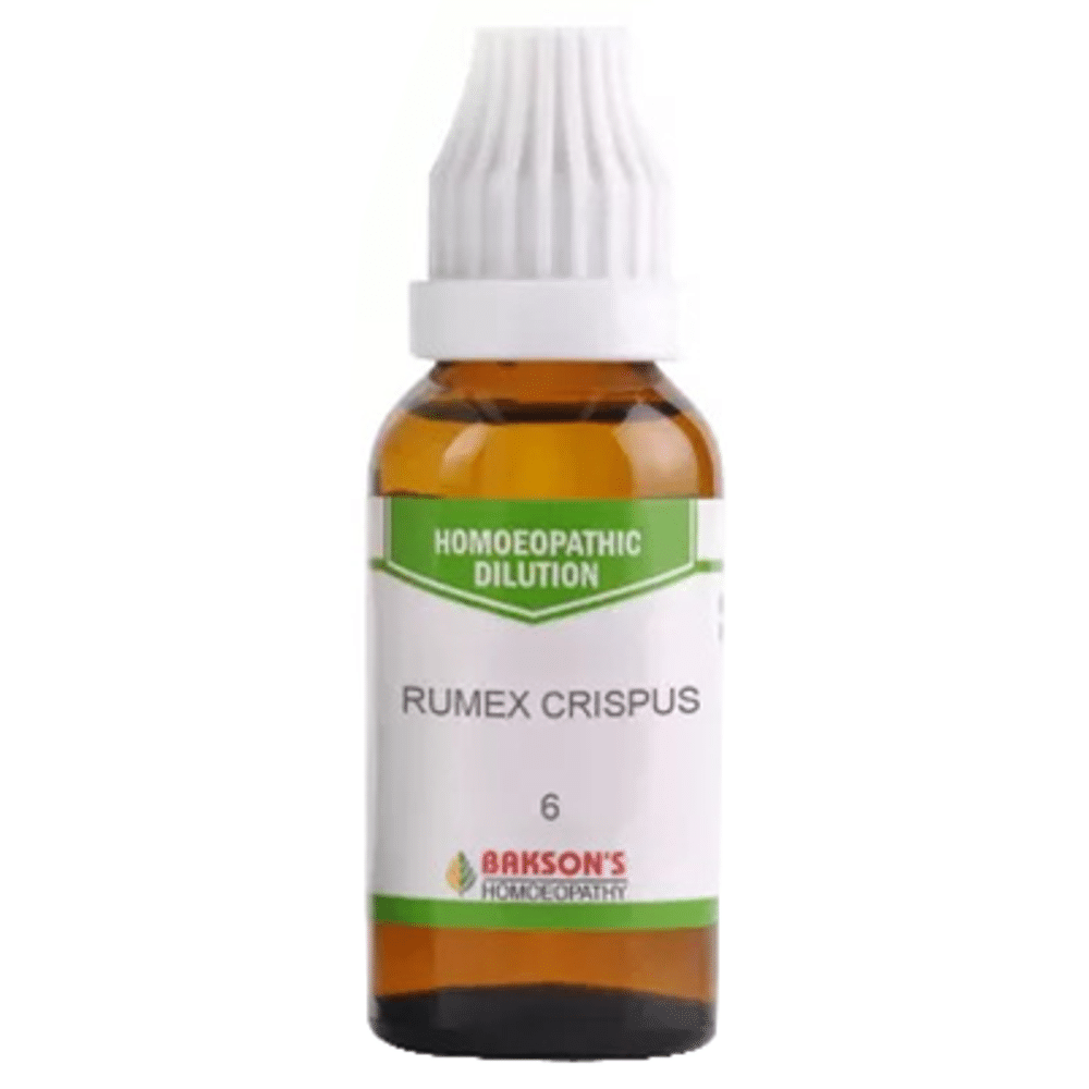 Bakson's Homeopathy Rumex Crispus Dilution 6 Bakson's Homeopathy Rumex Crispus Dilution 6
