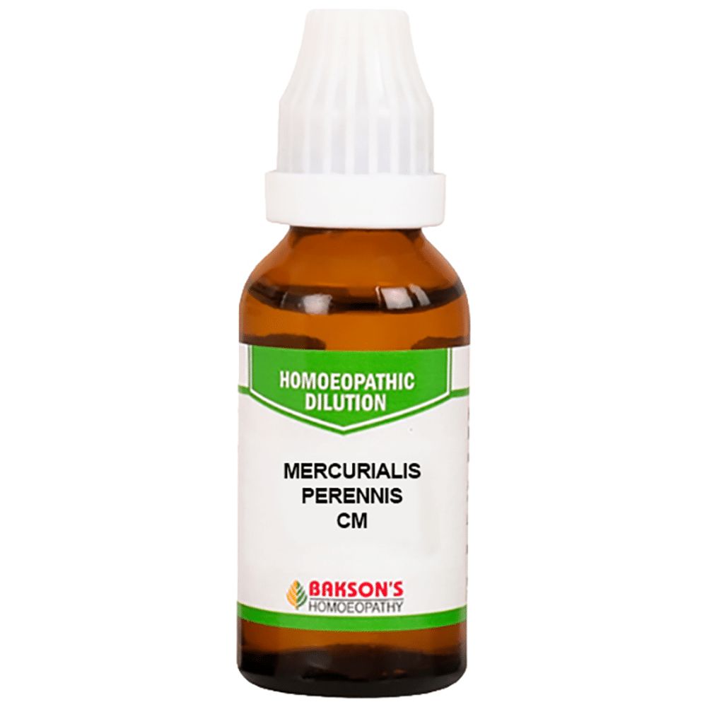 Bakson's Homeopathy Mercurialis Perennis Dilution CM Bakson's Homeopathy Mercurialis Perennis Dilution CM