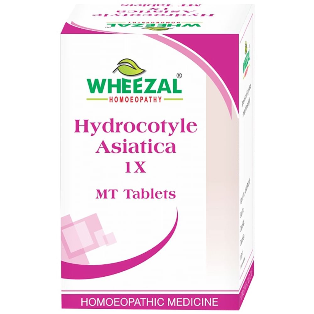 Wheezal Hydrocotyle Asiatica 1X MT Tablet Wheezal Hydrocotyle Asiatica 1X MT Tablet