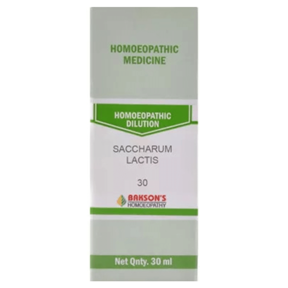 Bakson's Homeopathy Saccharum Lactis Dilution 30 Bakson's Homeopathy Saccharum Lactis Dilution 30