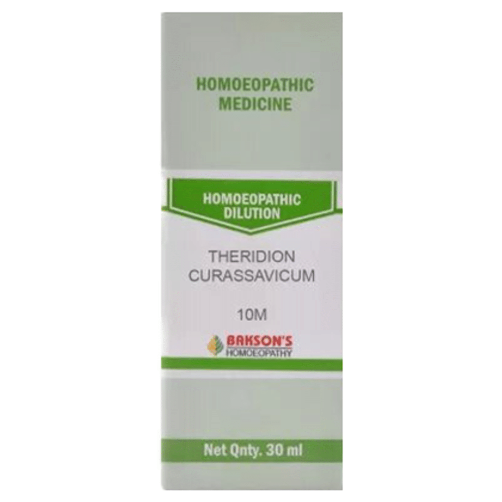 Bakson's Homeopathy Theridion Curassavicum Dilution 10M Bakson's Homeopathy Theridion Curassavicum Dilution 10M