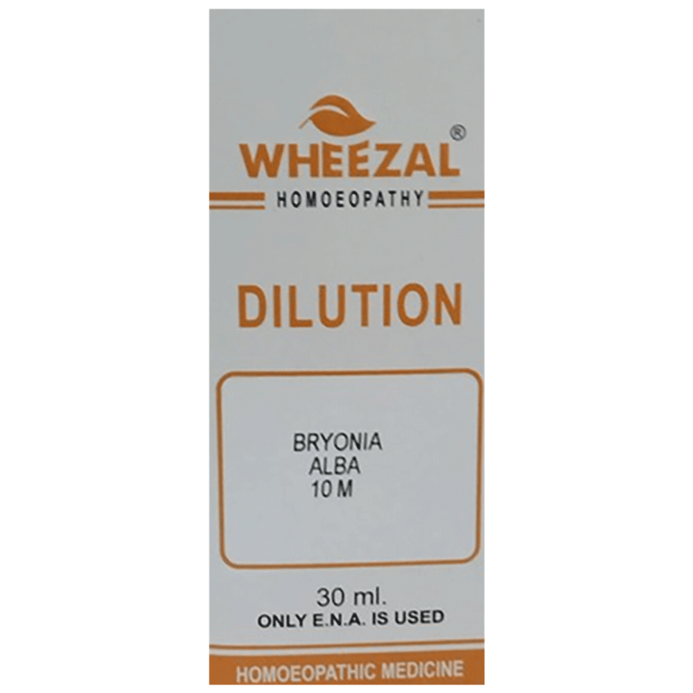 Wheezal Bryonia Alba Dilution 10M Wheezal Bryonia Alba Dilution 10M