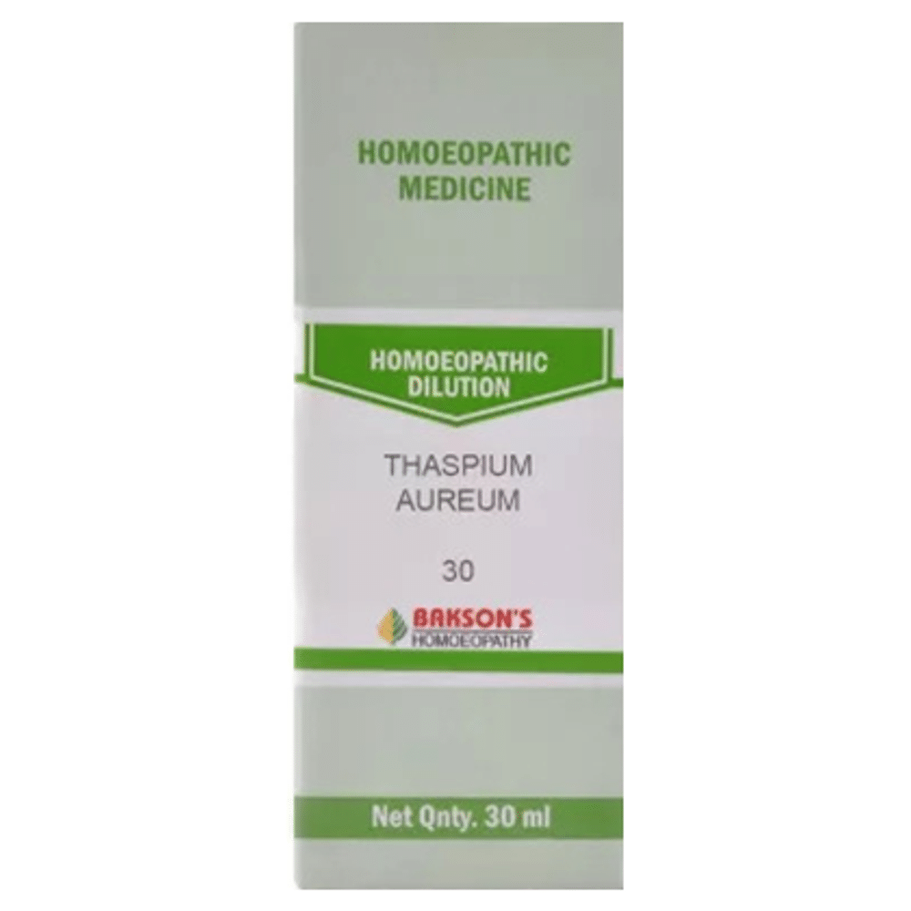 Bakson's Homeopathy Thaspium Aureum Dilution 30 Bakson's Homeopathy Thaspium Aureum Dilution 30