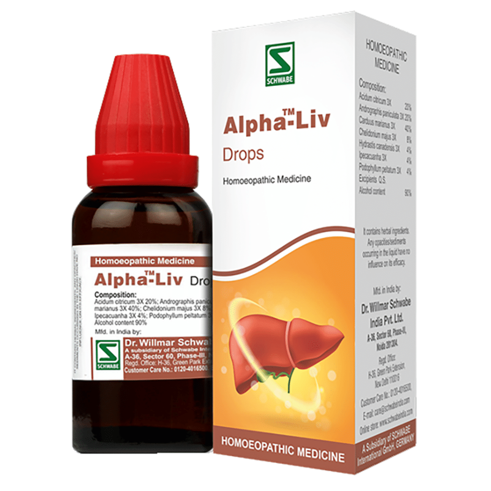 Dr Willmar Schwabe India Alpha-Liv Drop Dr Willmar Schwabe India Alpha-Liv Drop