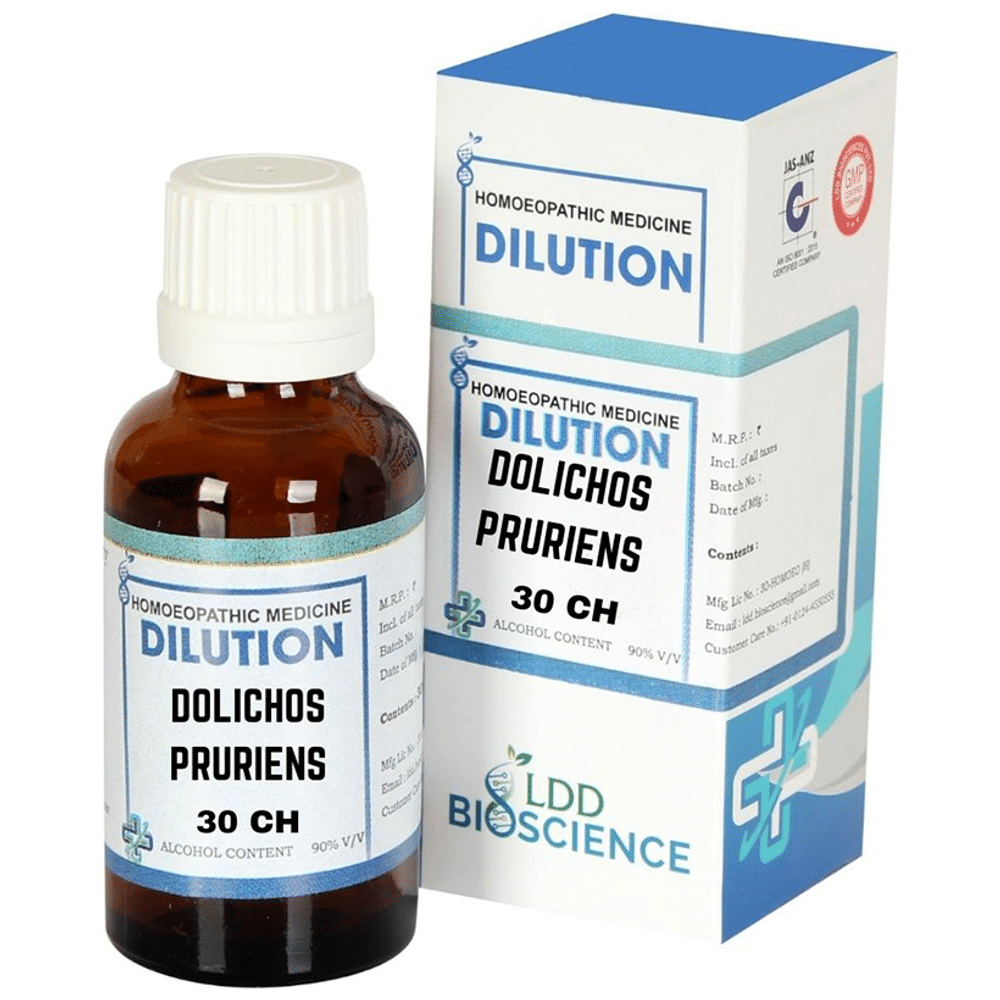 LDD Bioscience Dolichos Pruriens Dilution 30 CH LDD Bioscience Dolichos Pruriens Dilution 30 CH