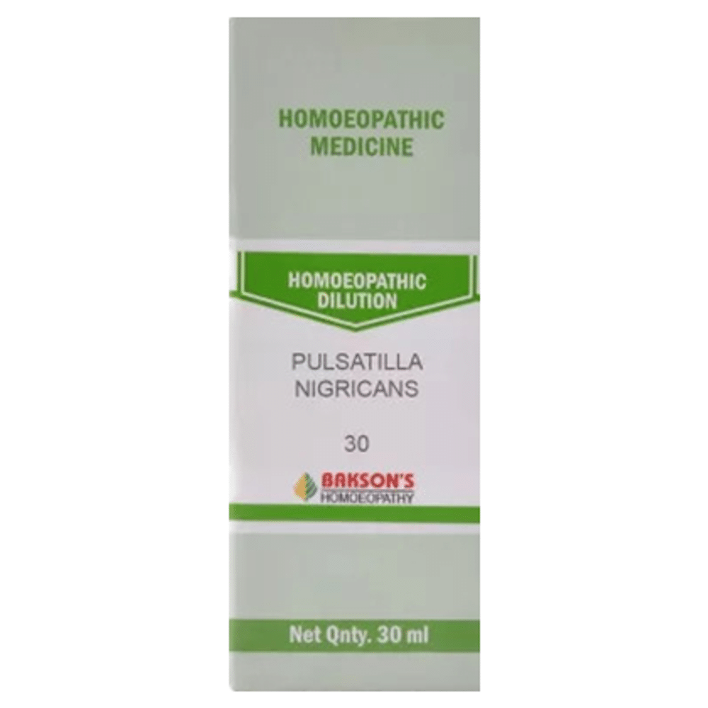 Bakson's Homeopathy Pulsatilla Nigricans Dilution 30