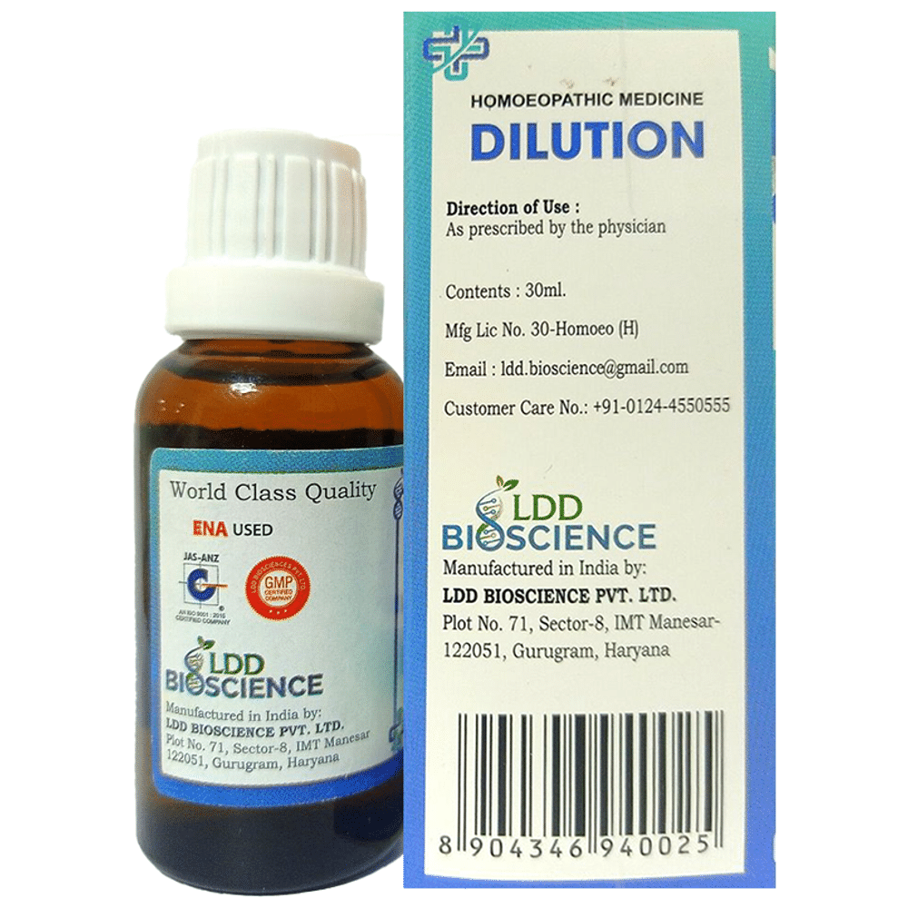 LDD Bioscience Aurum Muriaticum Dilution 1000 CH LDD Bioscience Aurum Muriaticum Dilution 1000 CH