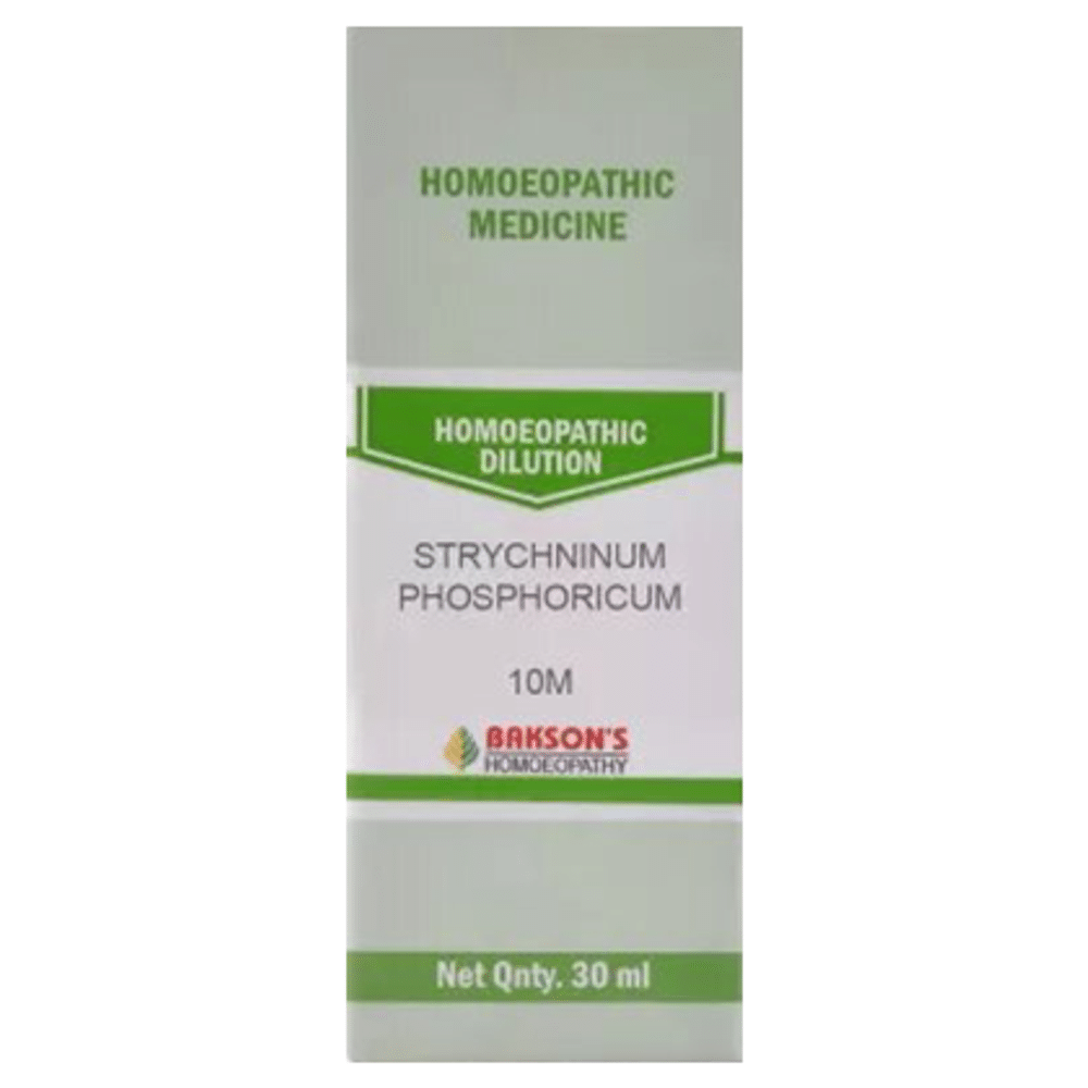 Bakson's Homeopathy Strychninum Phosphroicum Dilution Bakson's Homeopathy Strychninum Phosphroicum Dilution