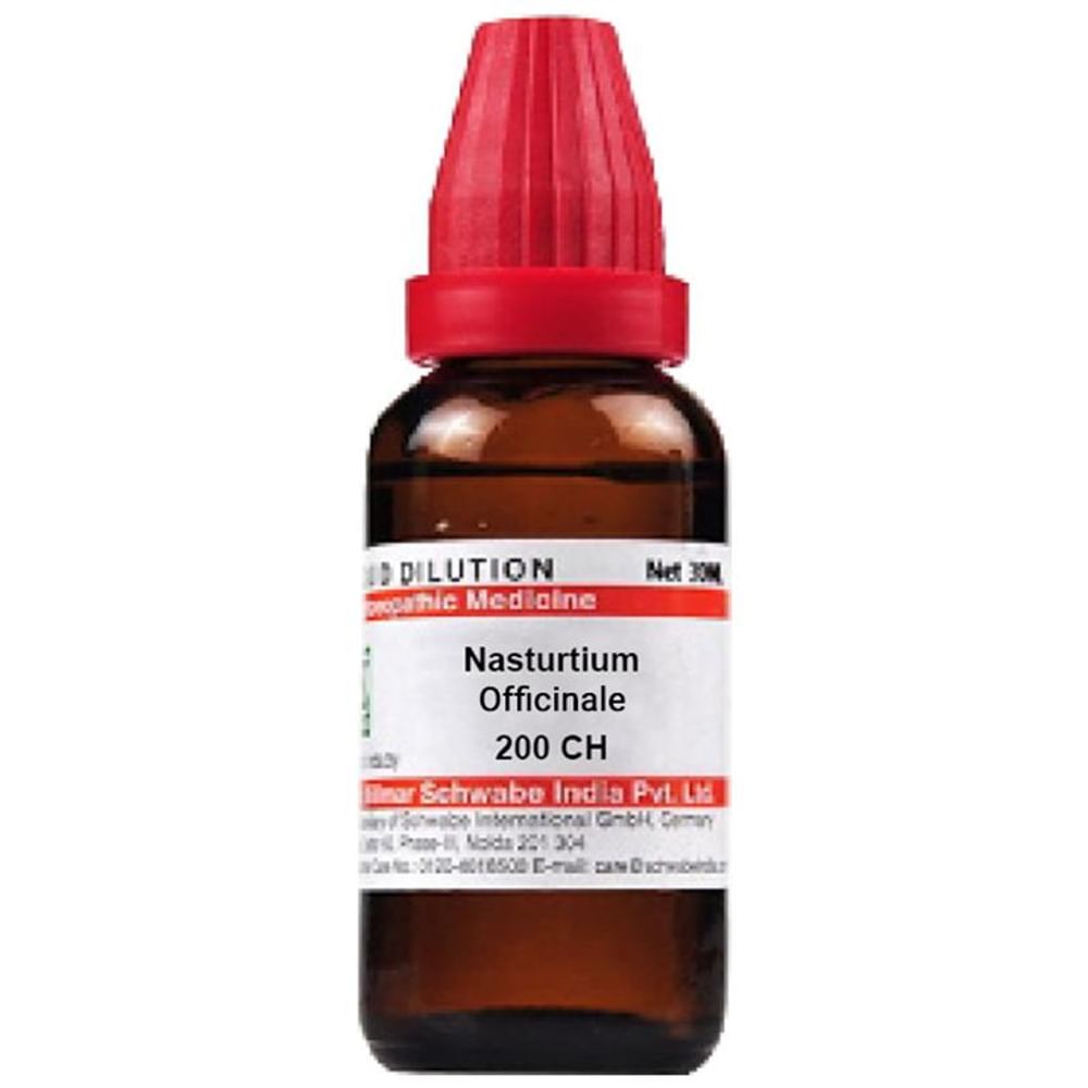 Dr Willmar Schwabe India Nasturtium Officinale Dilution 200 CH Dr Willmar Schwabe India Nasturtium Officinale Dilution 200 CH