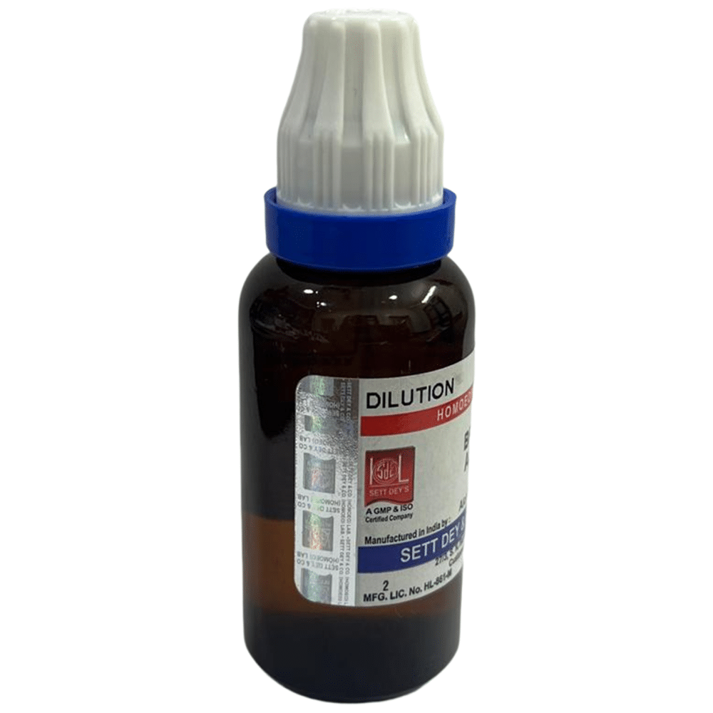Sett Dey Aralia Racemosa Dilution 30 Sett Dey Aralia Racemosa Dilution 30