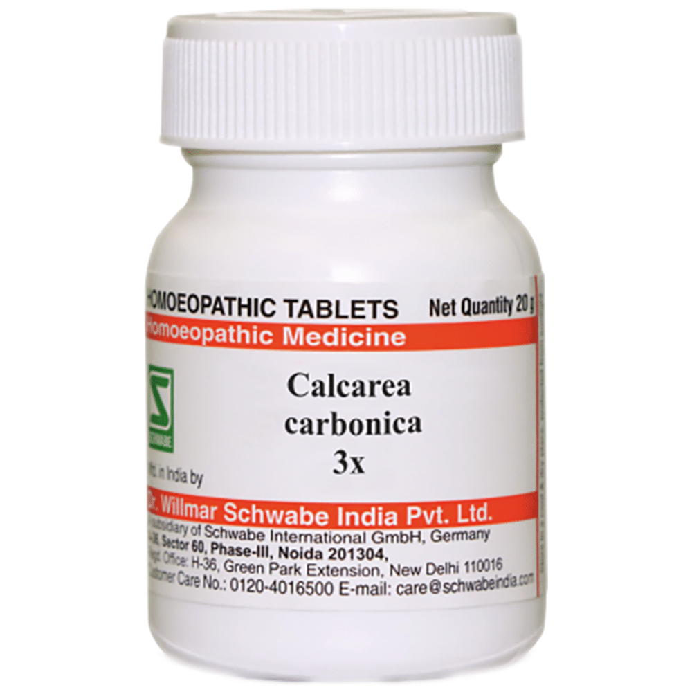 Dr Willmar Schwabe India Calcarea Carbonica Tablet 3X Dr Willmar Schwabe India Calcarea Carbonica Tablet 3X