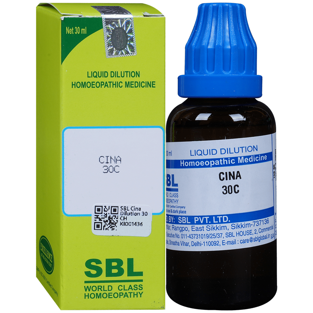 SBL Cina Dilution 30 CH SBL Cina Dilution 30 CH